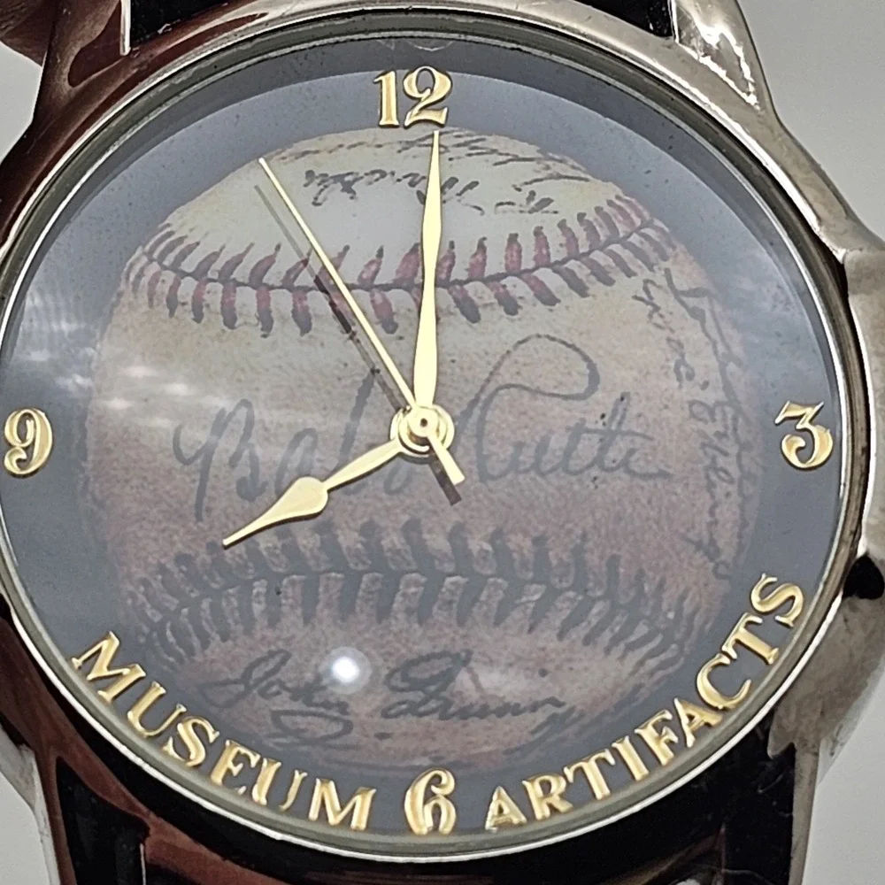 Babe Ruth Authentic Autograph Museum Artifacts Commemorative Wrist Watch